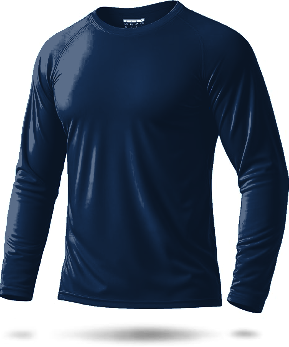 Navy Blue UPF50+ sun shirt