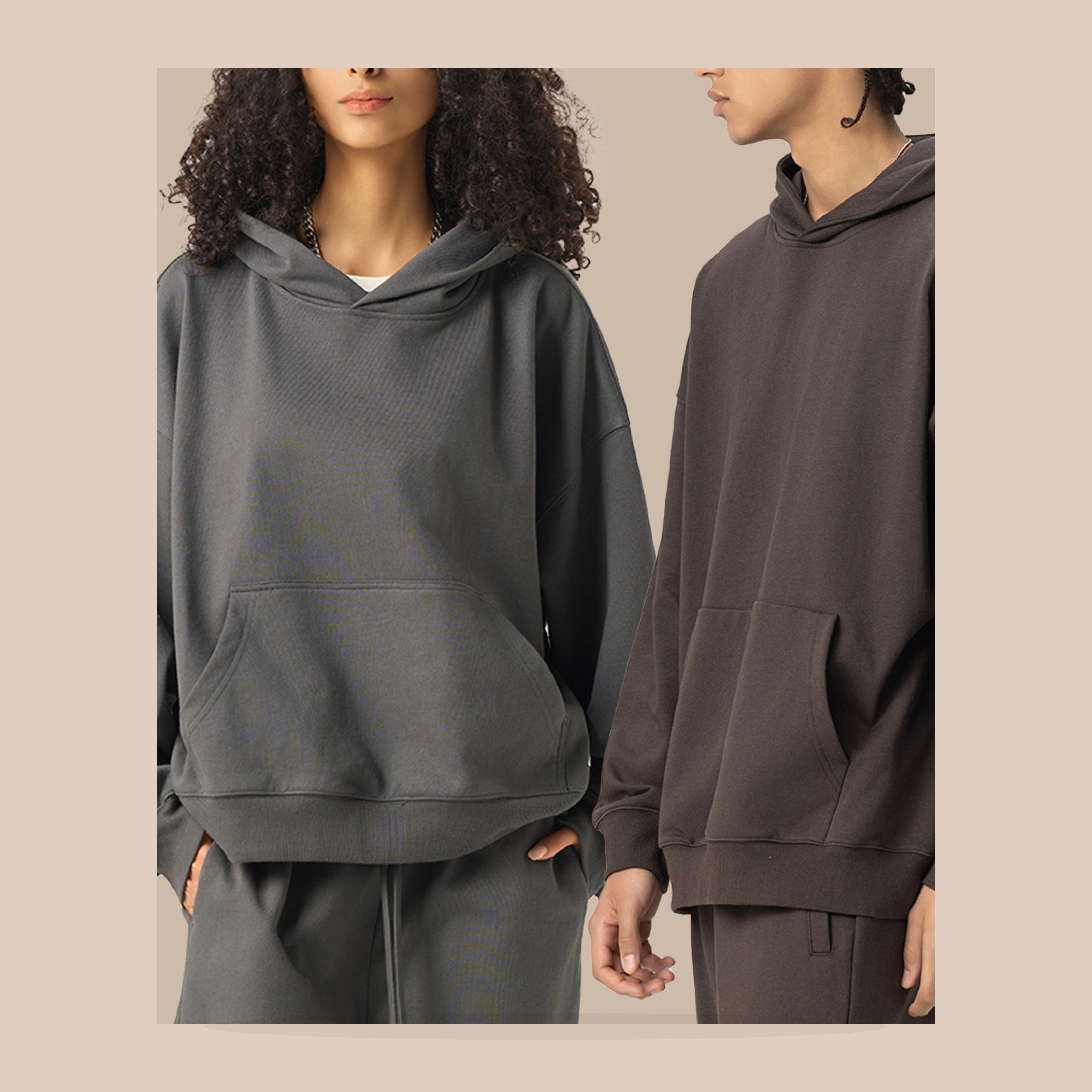 chamerapparel 400G heavyweight fleece hoodie